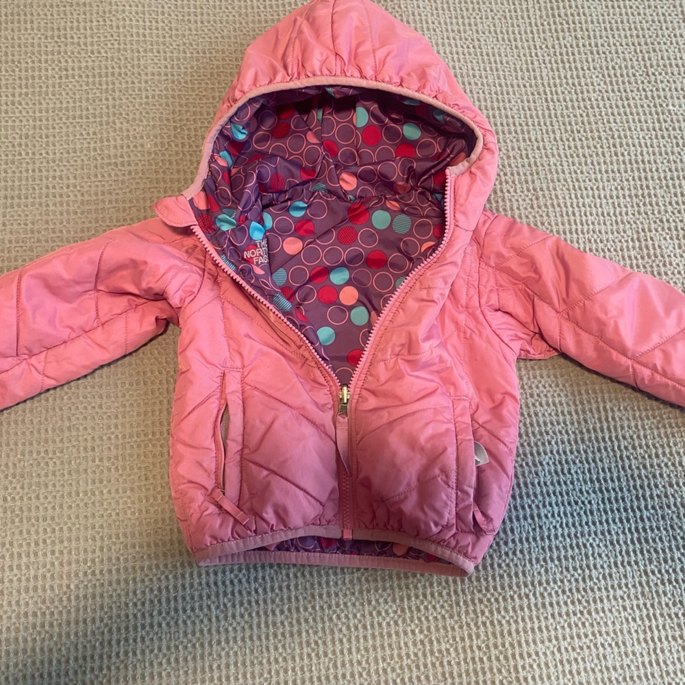 The North Face reversible 2T winter coat